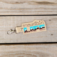 Mountain Life keychain