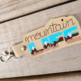 Mountain Life keychain