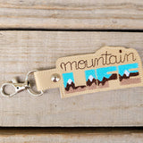 Mountain Life keychain