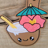 Pina Colada Keychain