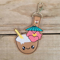 Pina Colada Keychain