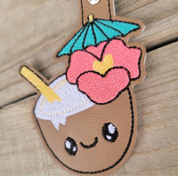 Pina Colada Keychain