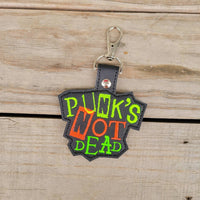 Punk's Not Dead Keychain