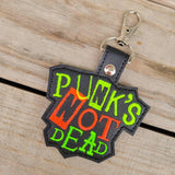 Punk's Not Dead Keychain